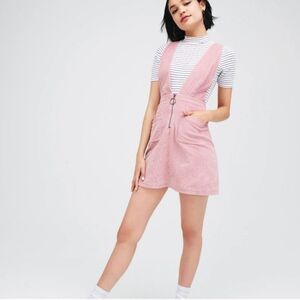Wild Fable NEW TAGS Pink Corduroy Jumper Dress size XL